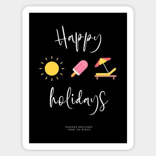 Happy holidays! Sticker